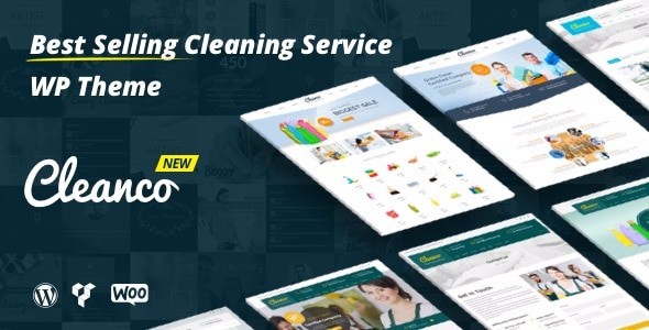 Cleanco - Cleaning Company WordPress Theme
