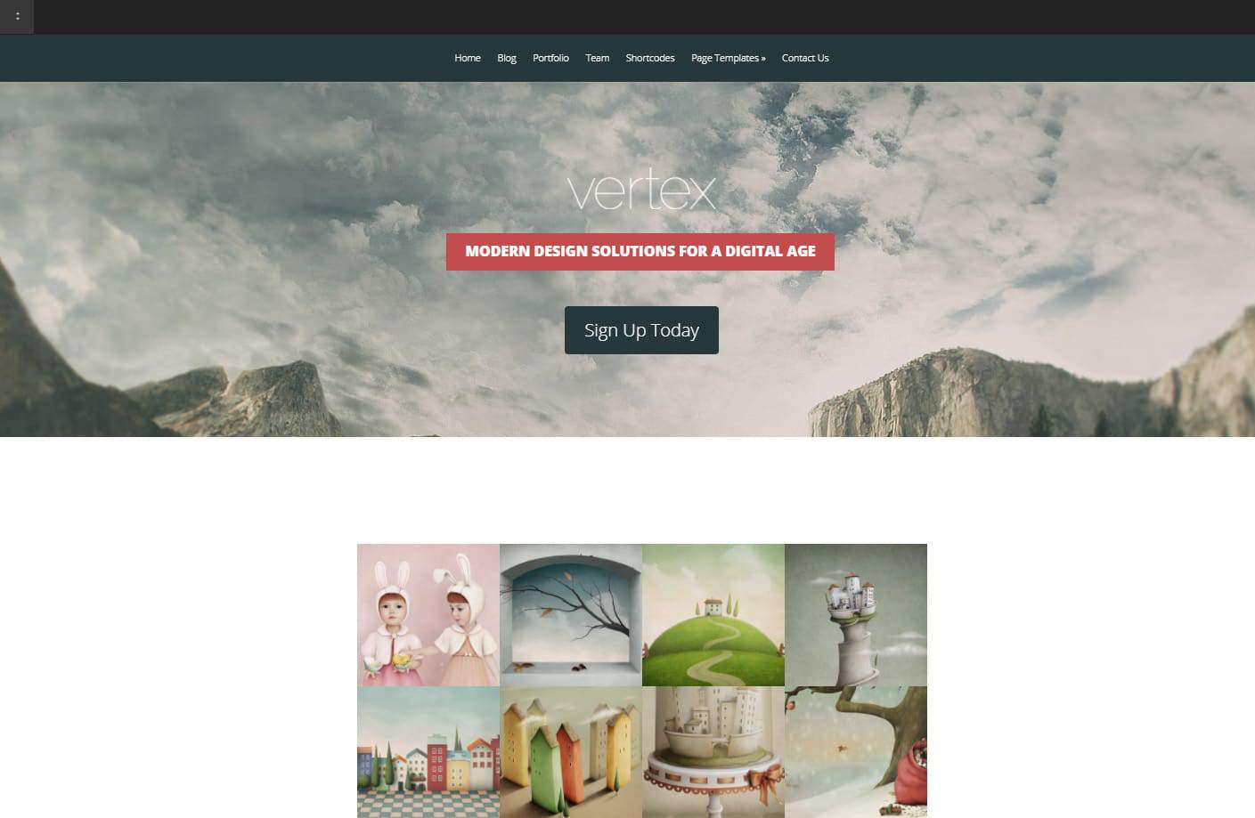 Vertex WordPress Theme