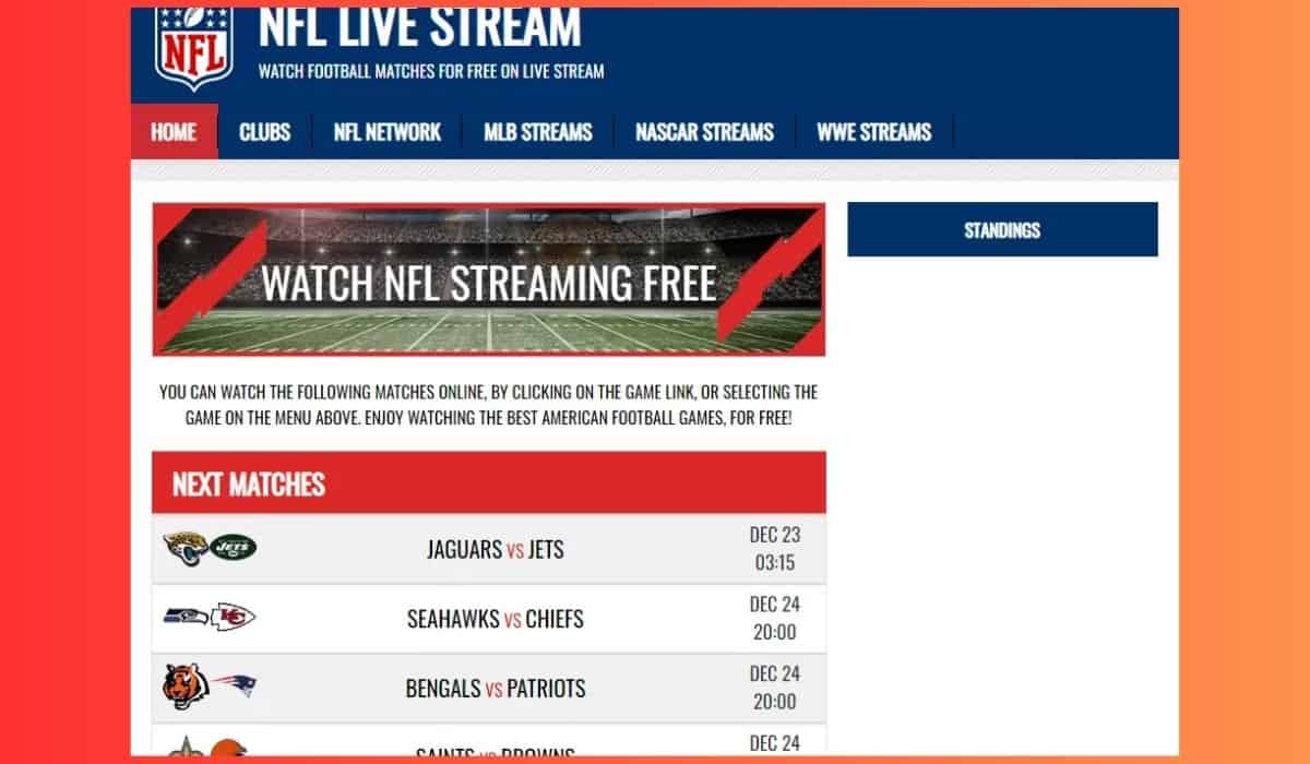 give me nfl streams